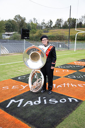 LCHS band Senior squares 2018-4694