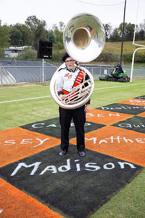 LCHS band Senior squares 2018-4700